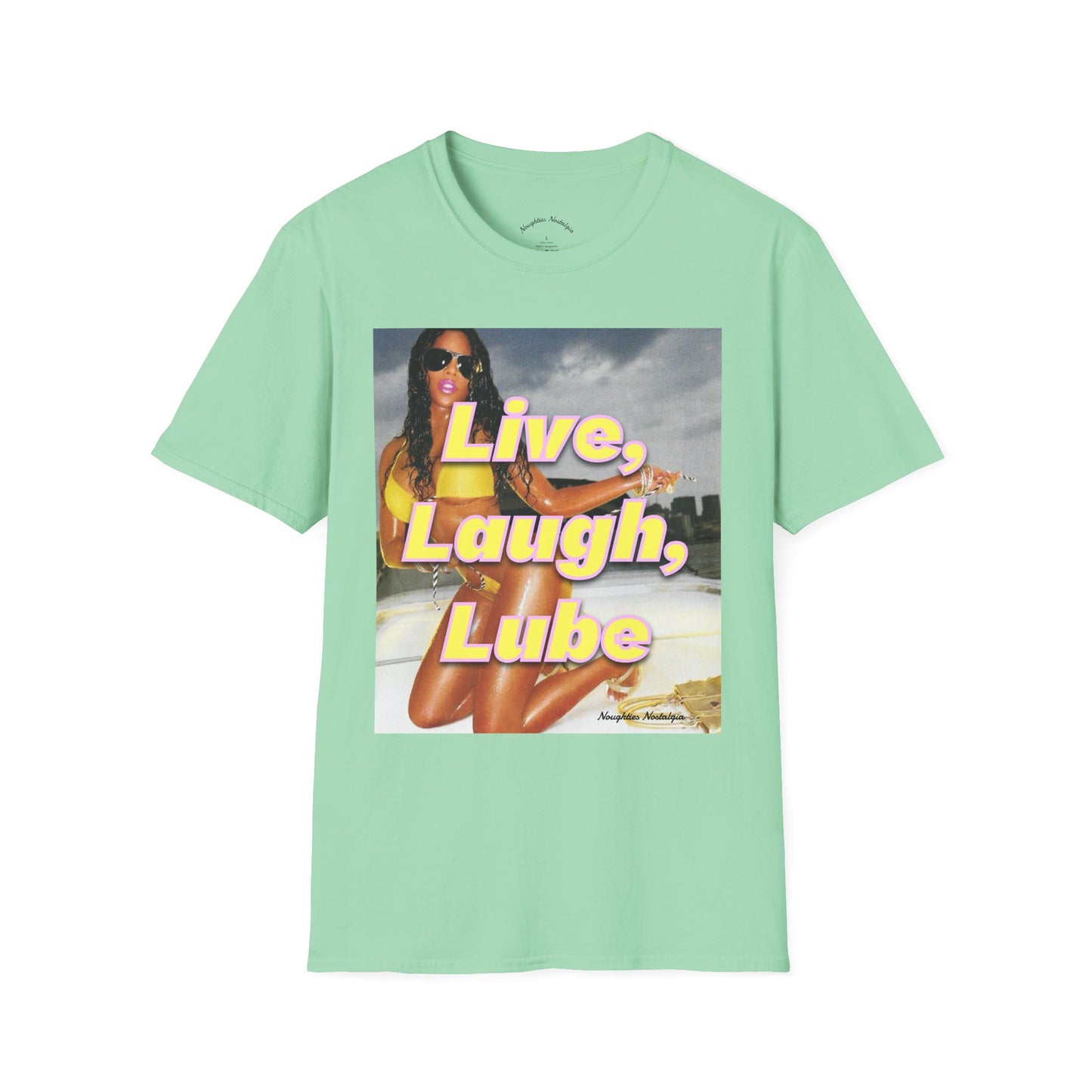 “LIVE LAUGH LUBE" Unisex Statement Tee