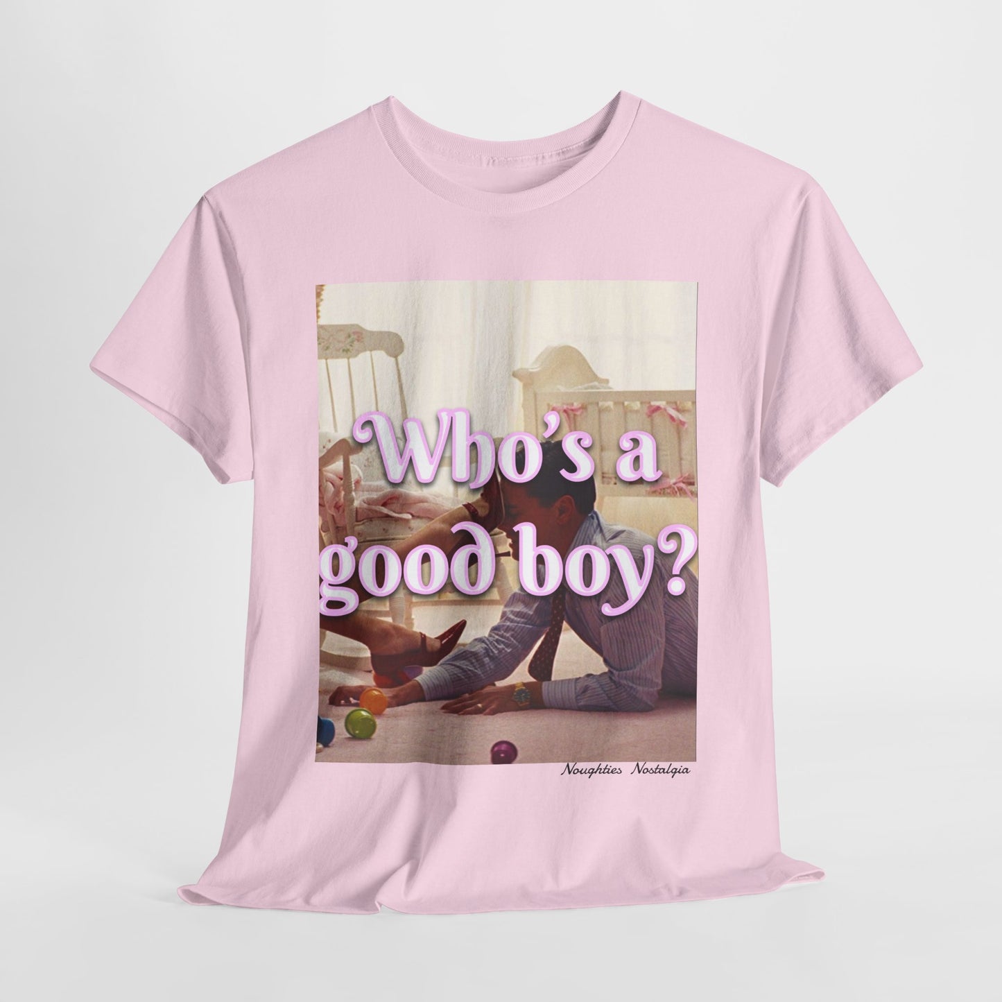 “Who’s a good boy?" Unisex Cotton Tee