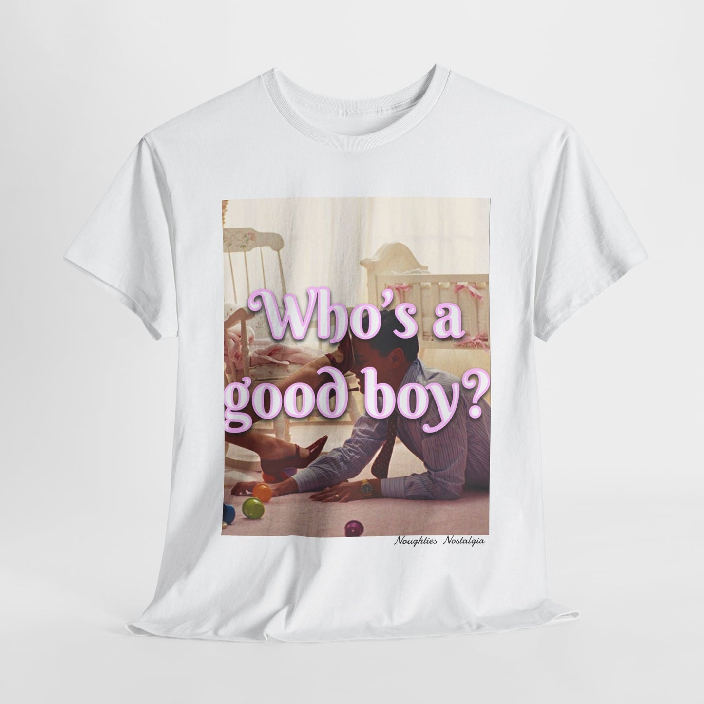 “Who’s a good boy?" Unisex Cotton Tee