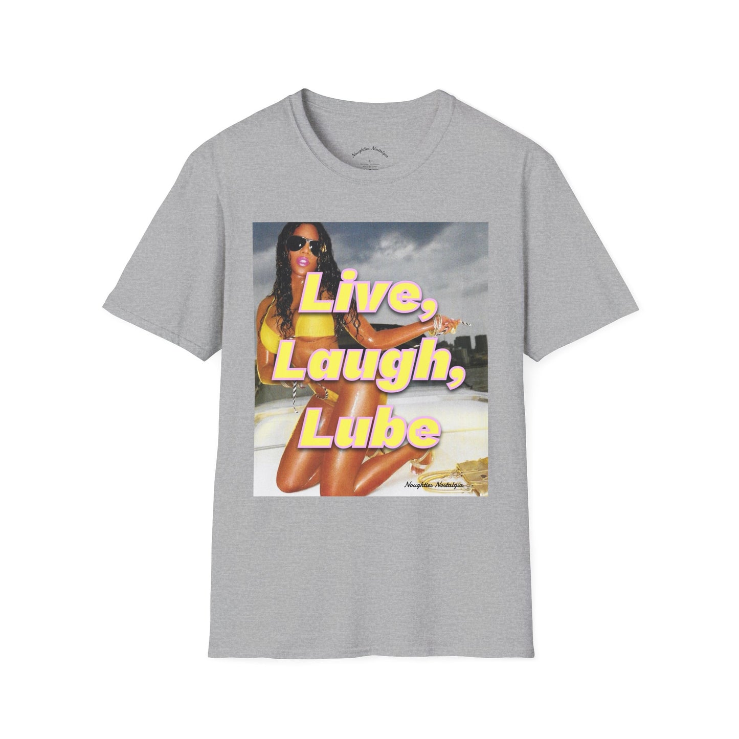 “LIVE LAUGH LUBE" Unisex Statement Tee