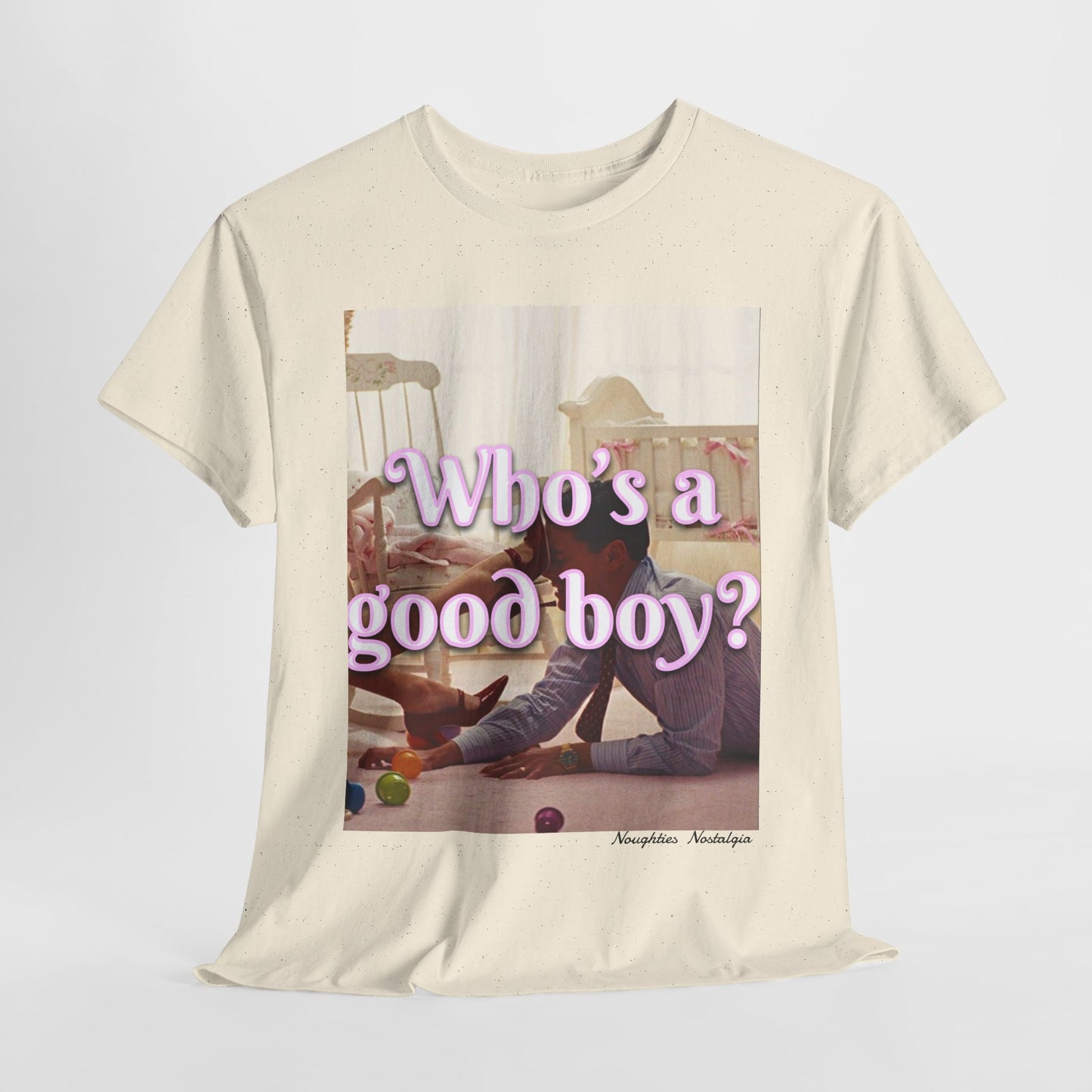 “Who’s a good boy?" Unisex Cotton Tee