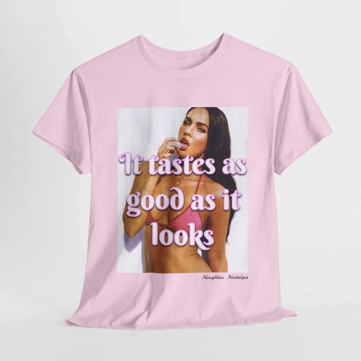 “It tastes as good as it looks" Unisex Cotton Tee