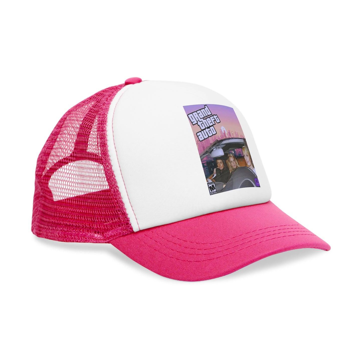 Grand Theft Auto Paris Britney and Lindsay Mesh Cap