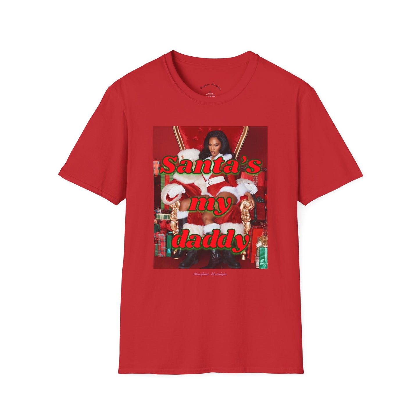 “SANTA’S MY DADDY” Unisex Statement Tee