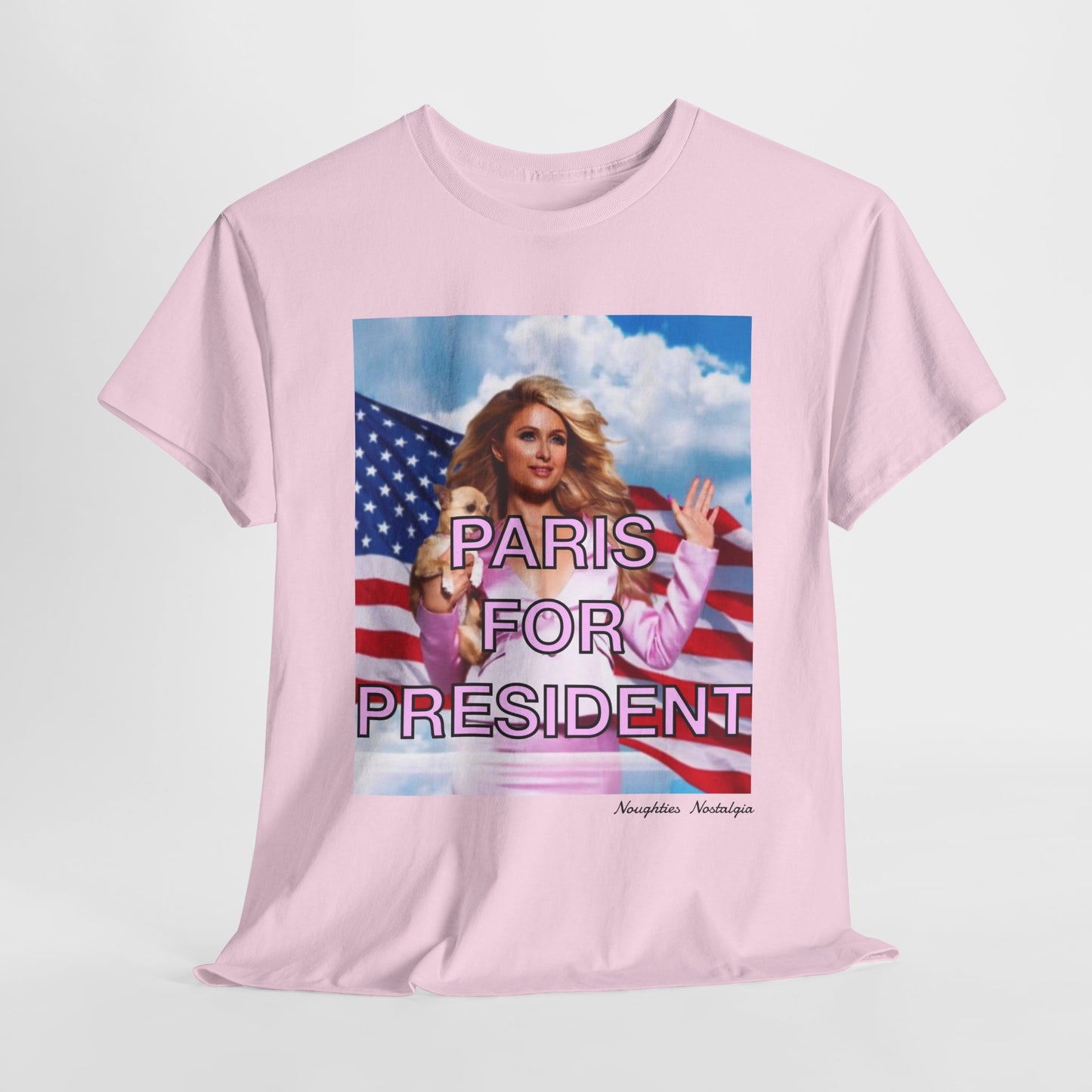 “PARIS FOR PRESIDENT" Unisex Cotton Tee