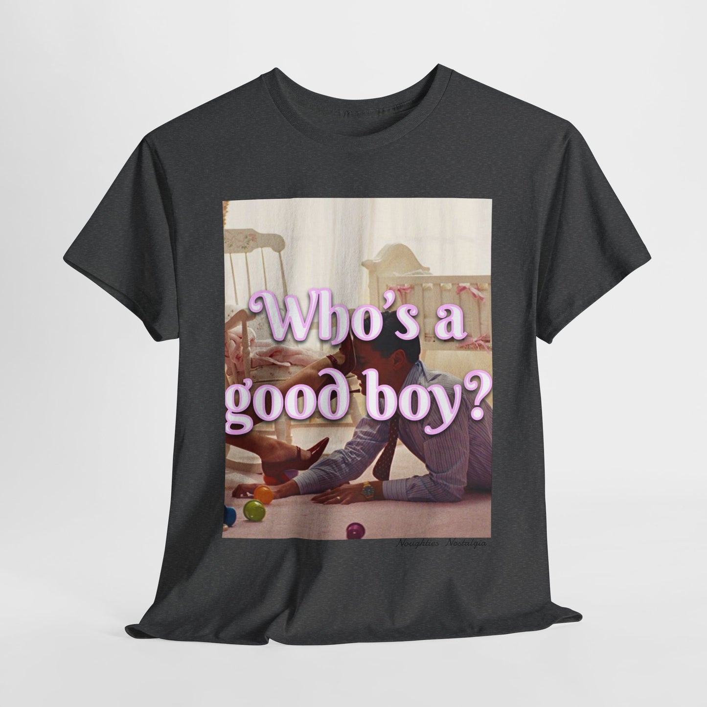 “Who’s a good boy?" Unisex Cotton Tee