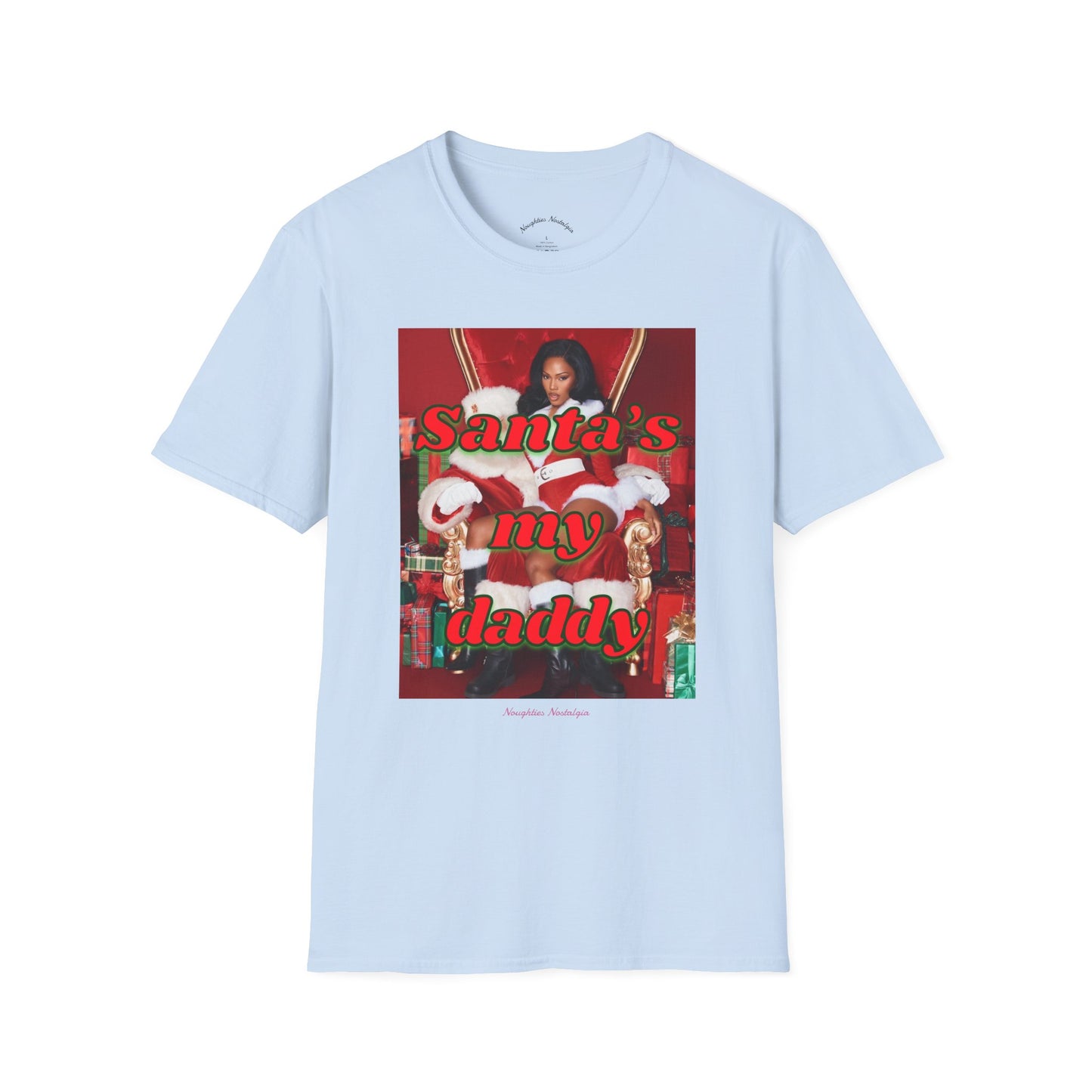 “SANTA’S MY DADDY” Unisex Statement Tee