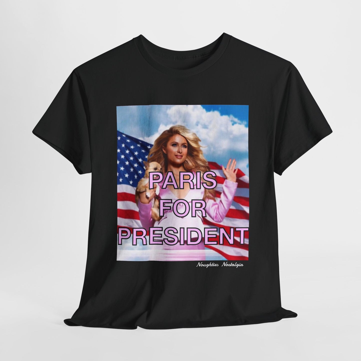 “PARIS FOR PRESIDENT" Unisex Cotton Tee