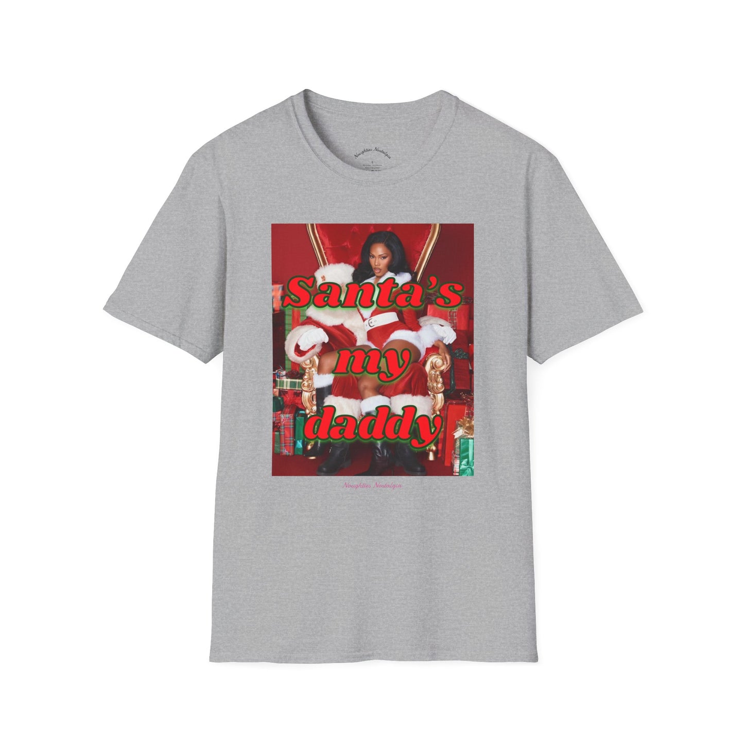 “SANTA’S MY DADDY” Unisex Statement Tee