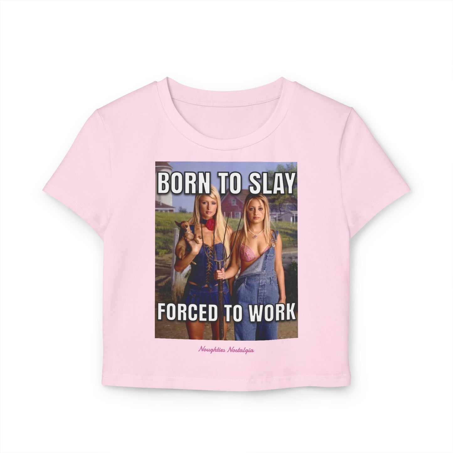 "BORN TO SLAY, FORGED TO WORK" Baby Tee