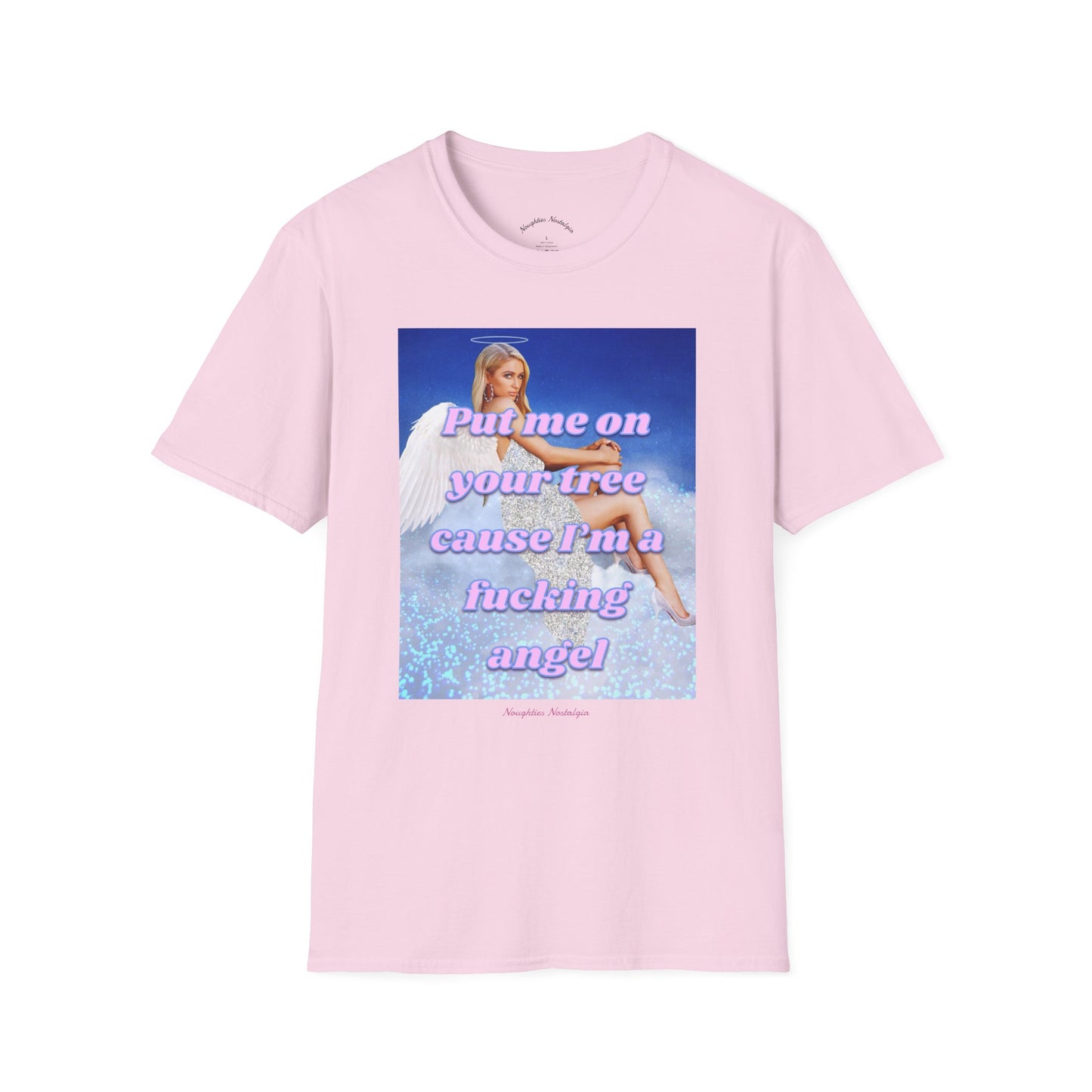 “I’M A FUCKING ANGEL” Unisex Statement Tee