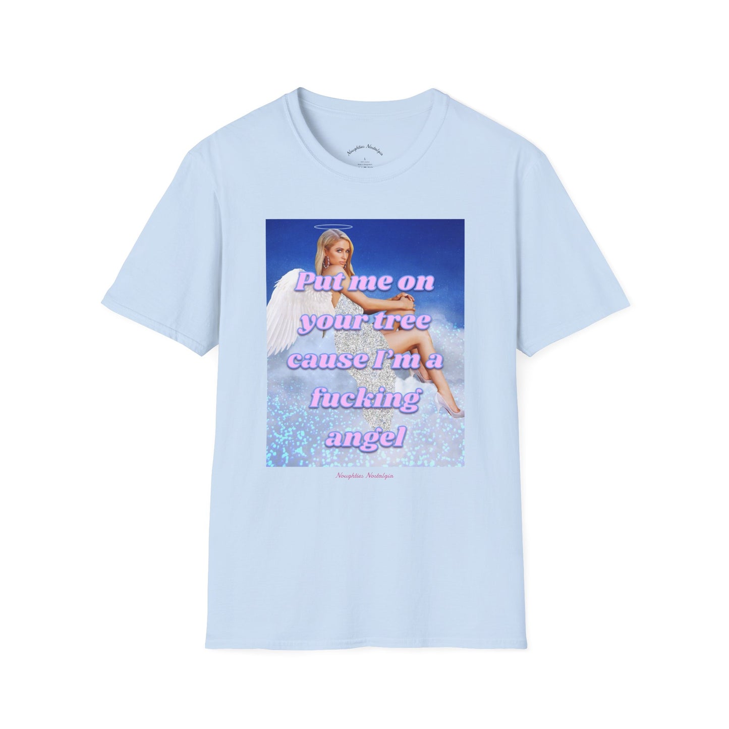 “I’M A FUCKING ANGEL” Unisex Statement Tee