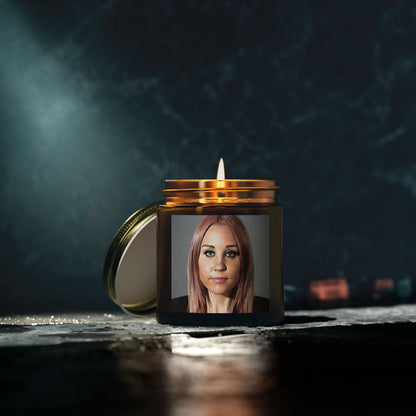 Scented Candle with Personalized Image, Aromatherapy Gift, Unique Home Decor, Self-Care Treat, Custom Candle