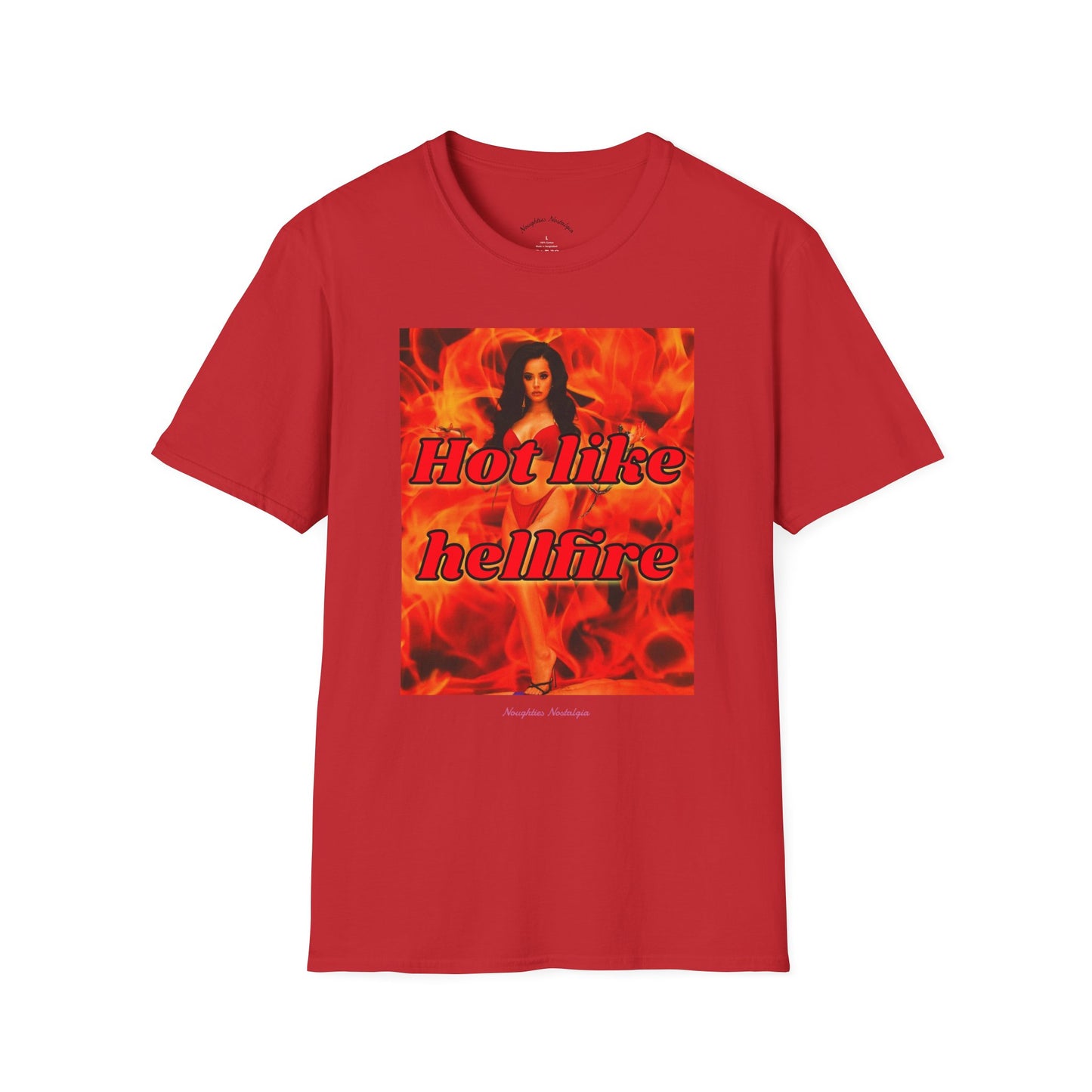 “Hot like hellfire” Unisex Statement Tee