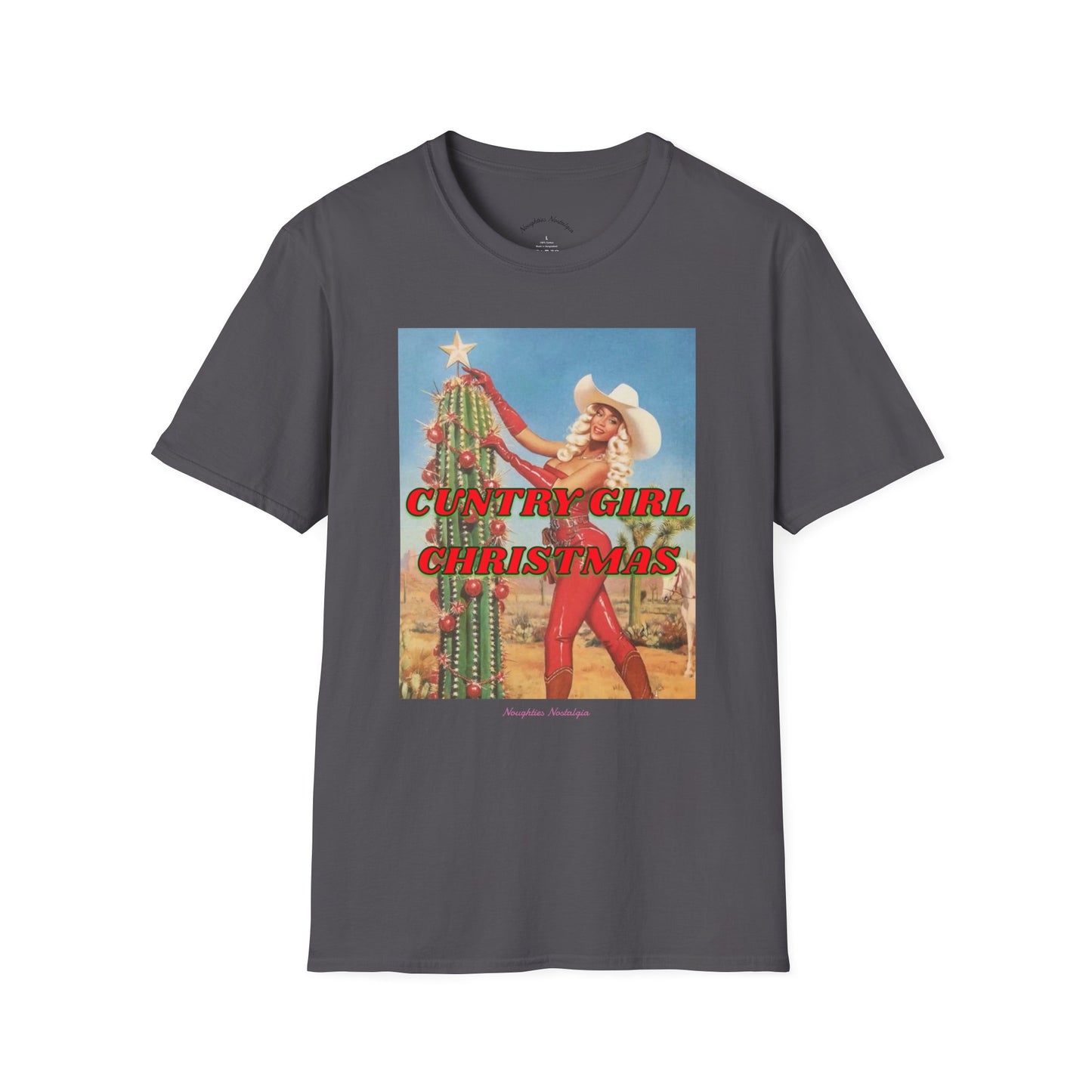 “CUNTRY GIRL CHRISTMAS” Unisex Statement Tee