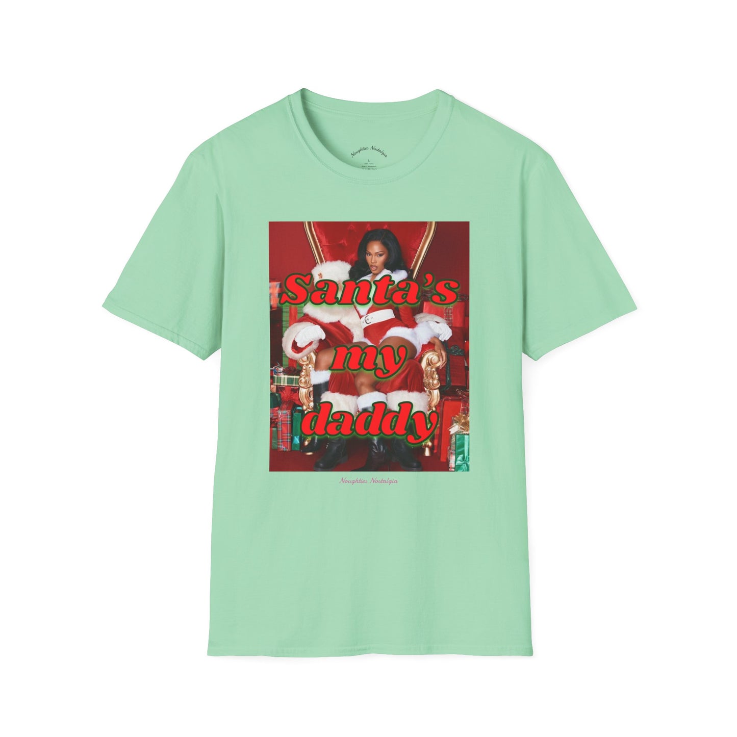 “SANTA’S MY DADDY” Unisex Statement Tee