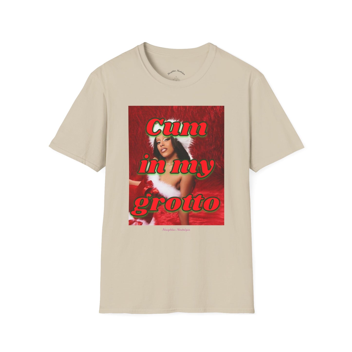“CUM IN SMY GROTTO” Unisex Statement Tee
