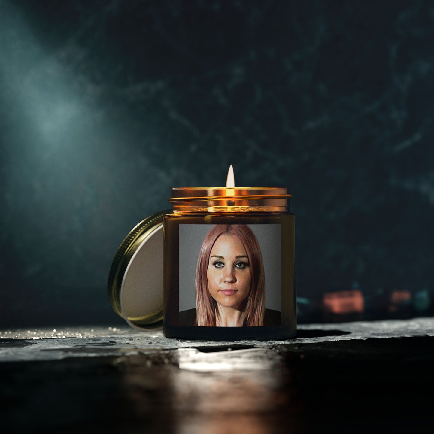 Scented Candle with Personalized Image, Aromatherapy Gift, Unique Home Decor, Self-Care Treat, Custom Candle