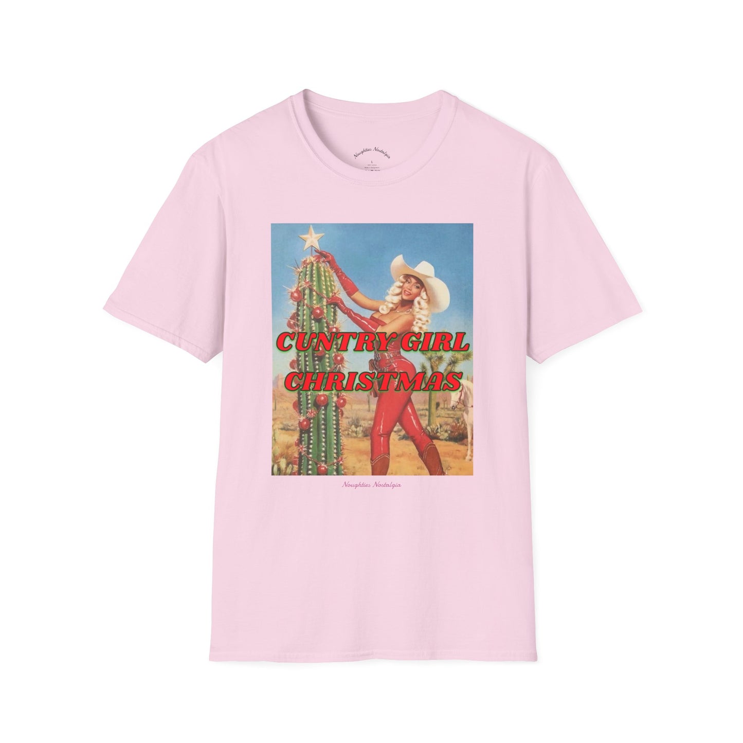 “CUNTRY GIRL CHRISTMAS” Unisex Statement Tee