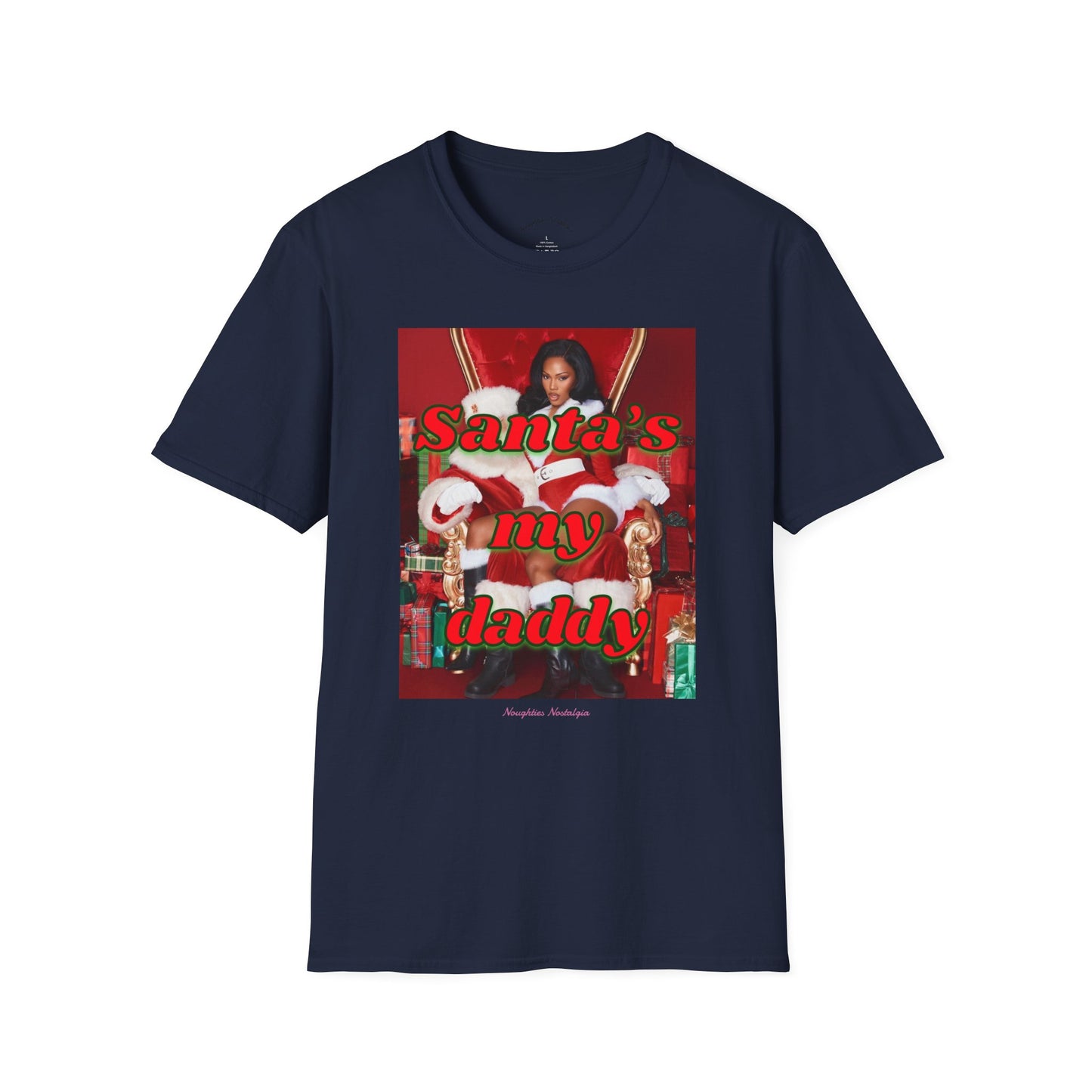 “SANTA’S MY DADDY” Unisex Statement Tee