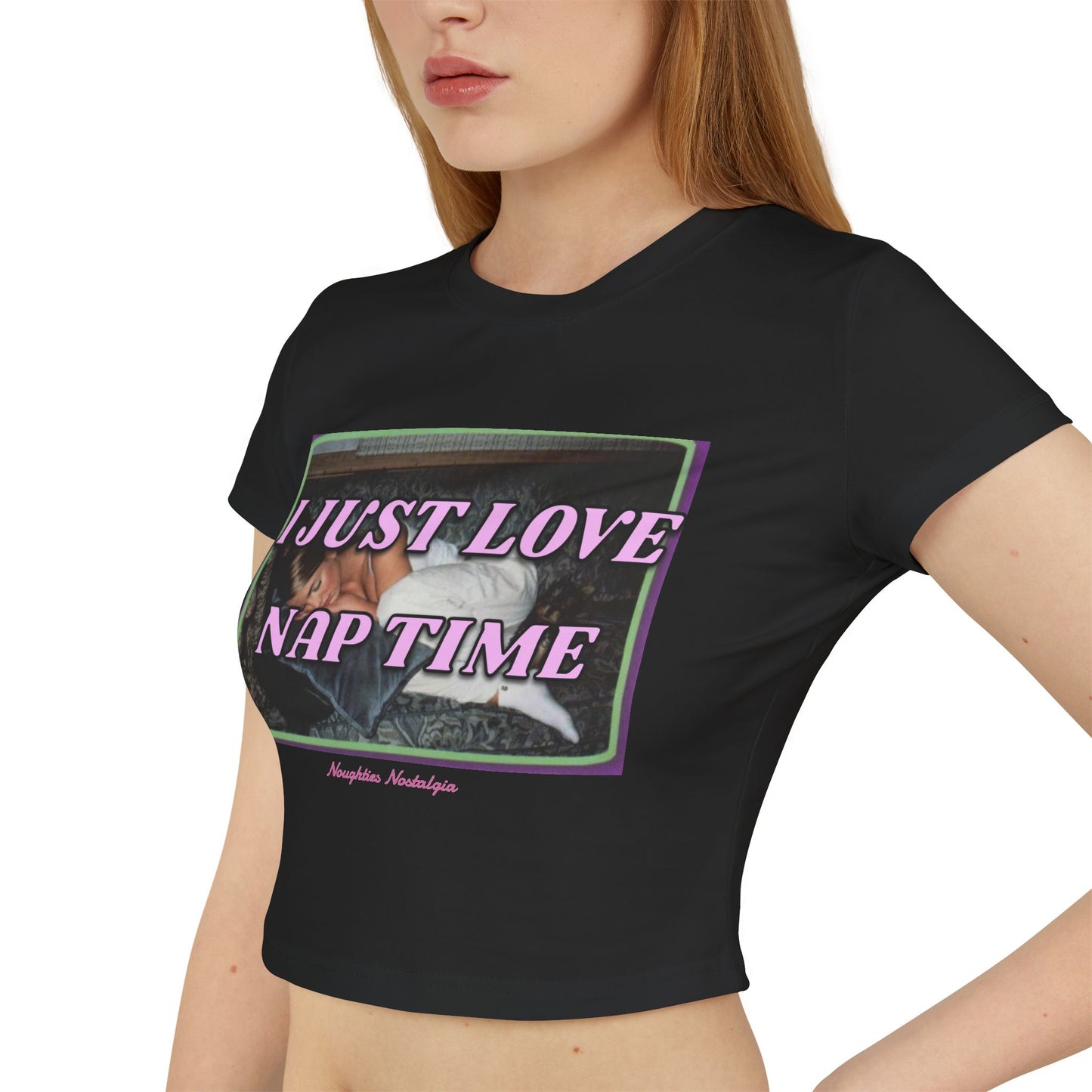 "I JUST LOVE NAP TIME" Baby Tee