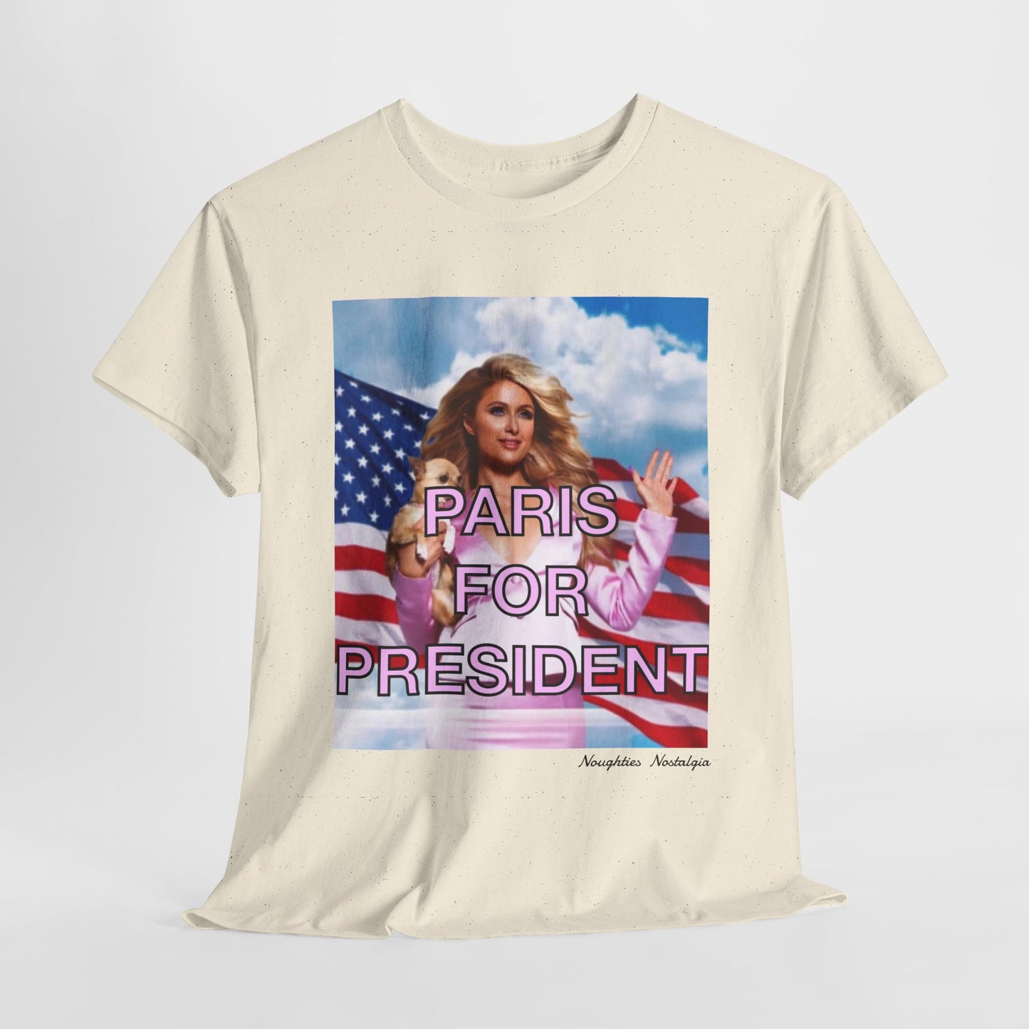 “PARIS FOR PRESIDENT" Unisex Cotton Tee