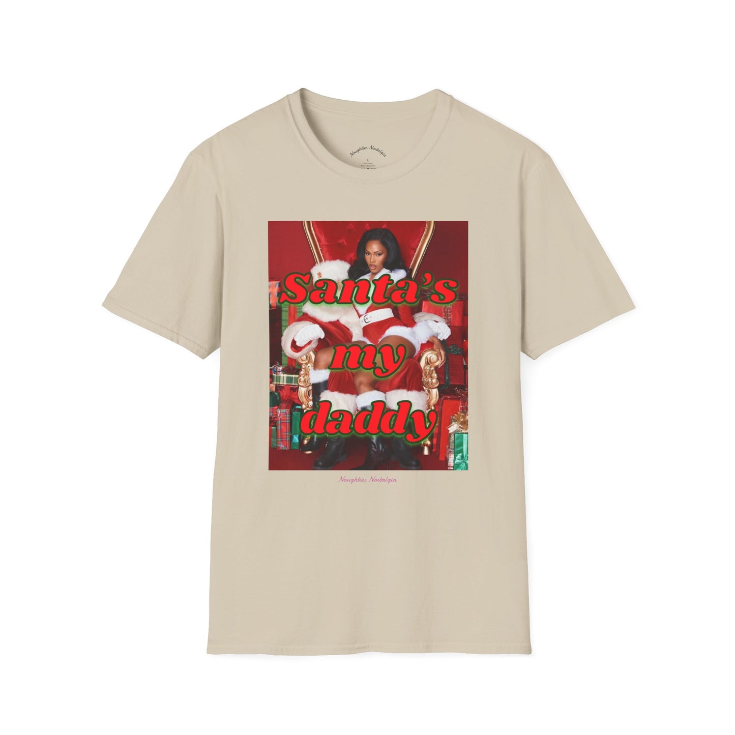 “SANTA’S MY DADDY” Unisex Statement Tee