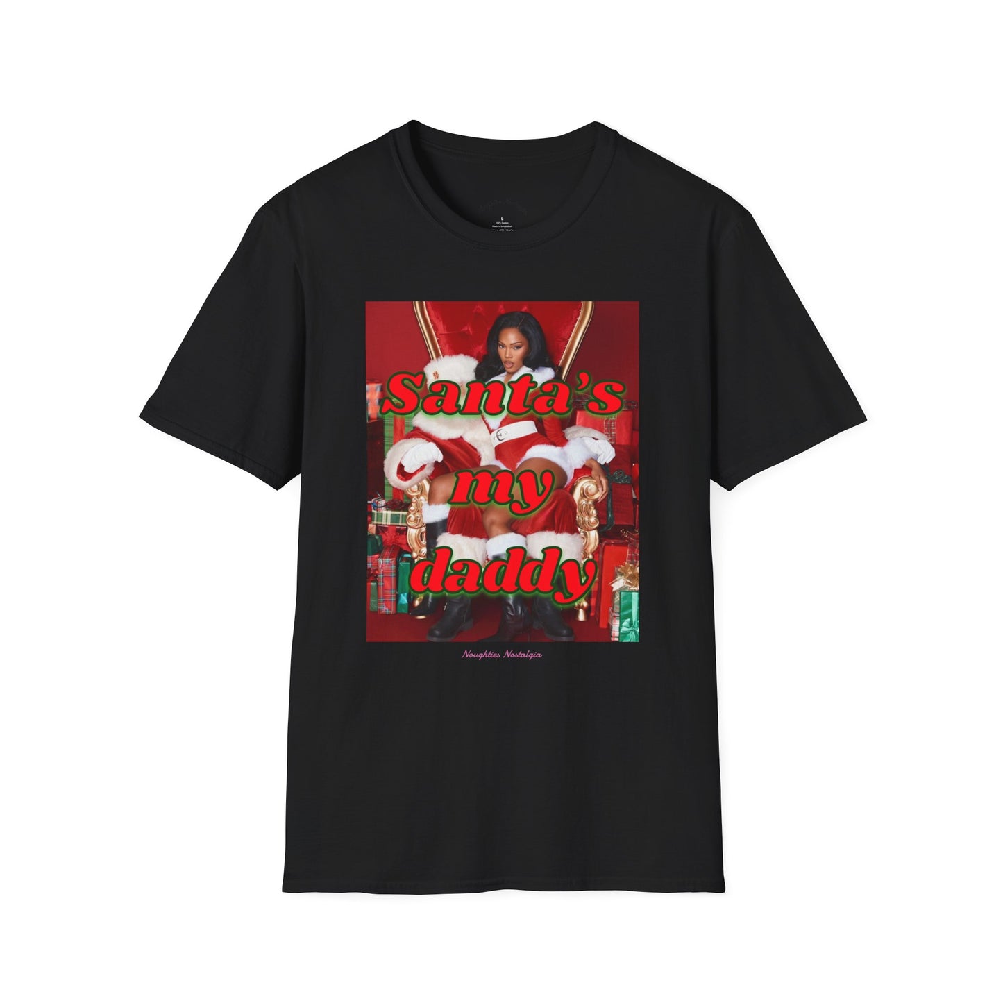 “SANTA’S MY DADDY” Unisex Statement Tee