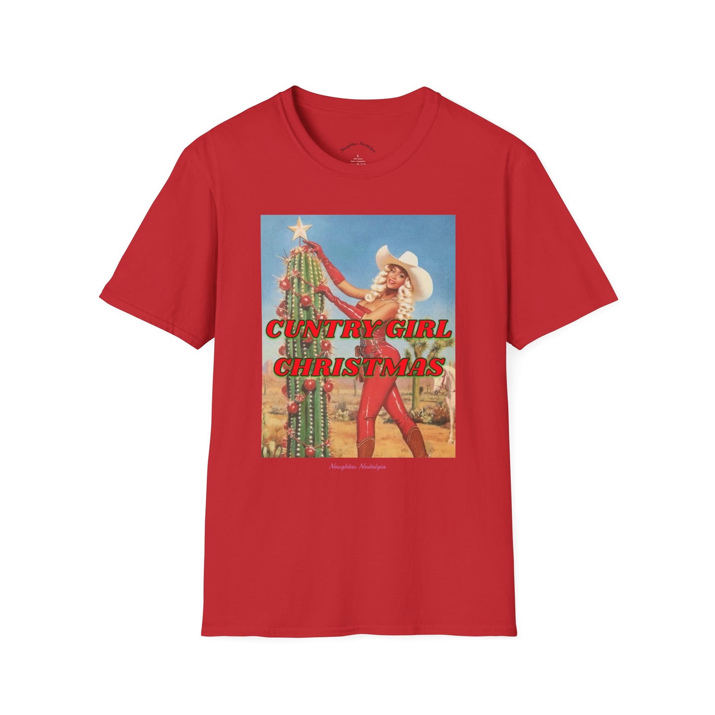 “CUNTRY GIRL CHRISTMAS” Unisex Statement Tee