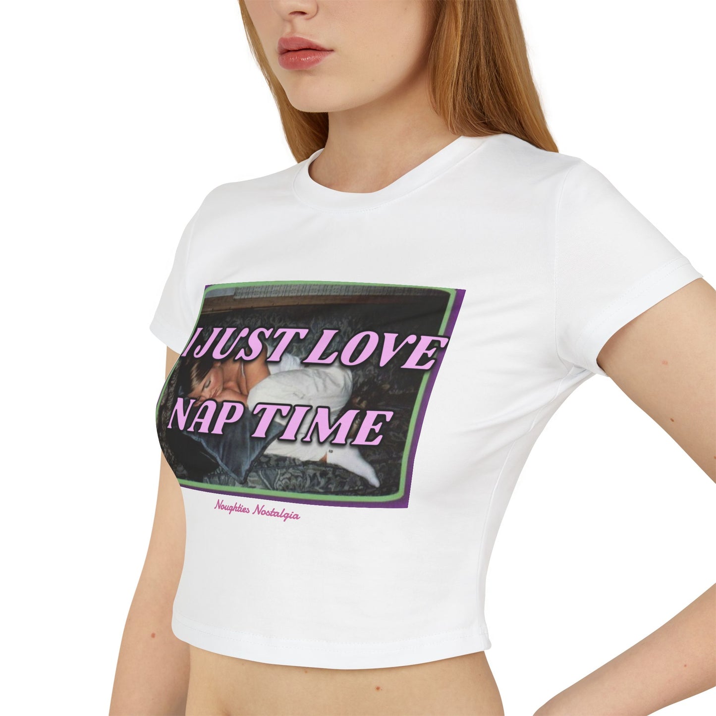 "I JUST LOVE NAP TIME" Baby Tee