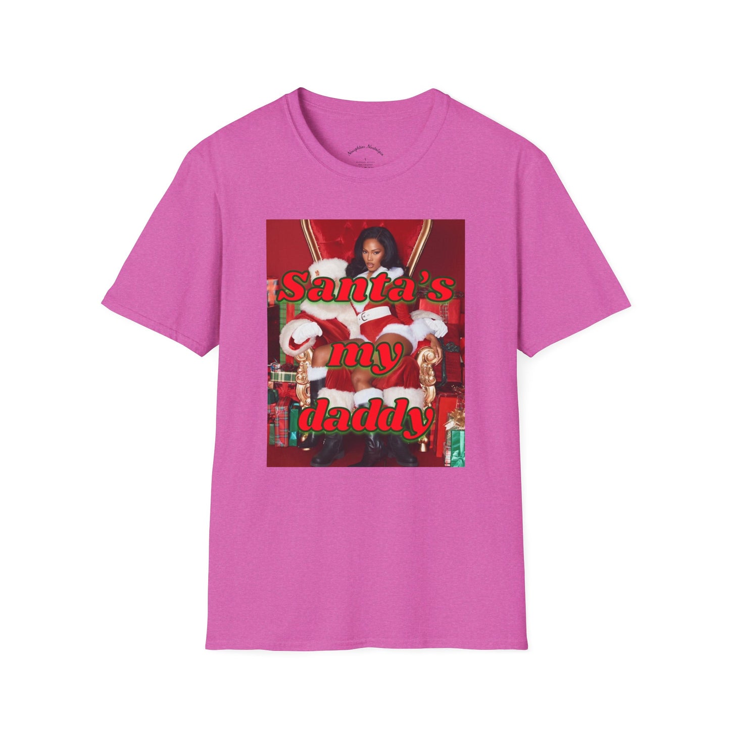“SANTA’S MY DADDY” Unisex Statement Tee