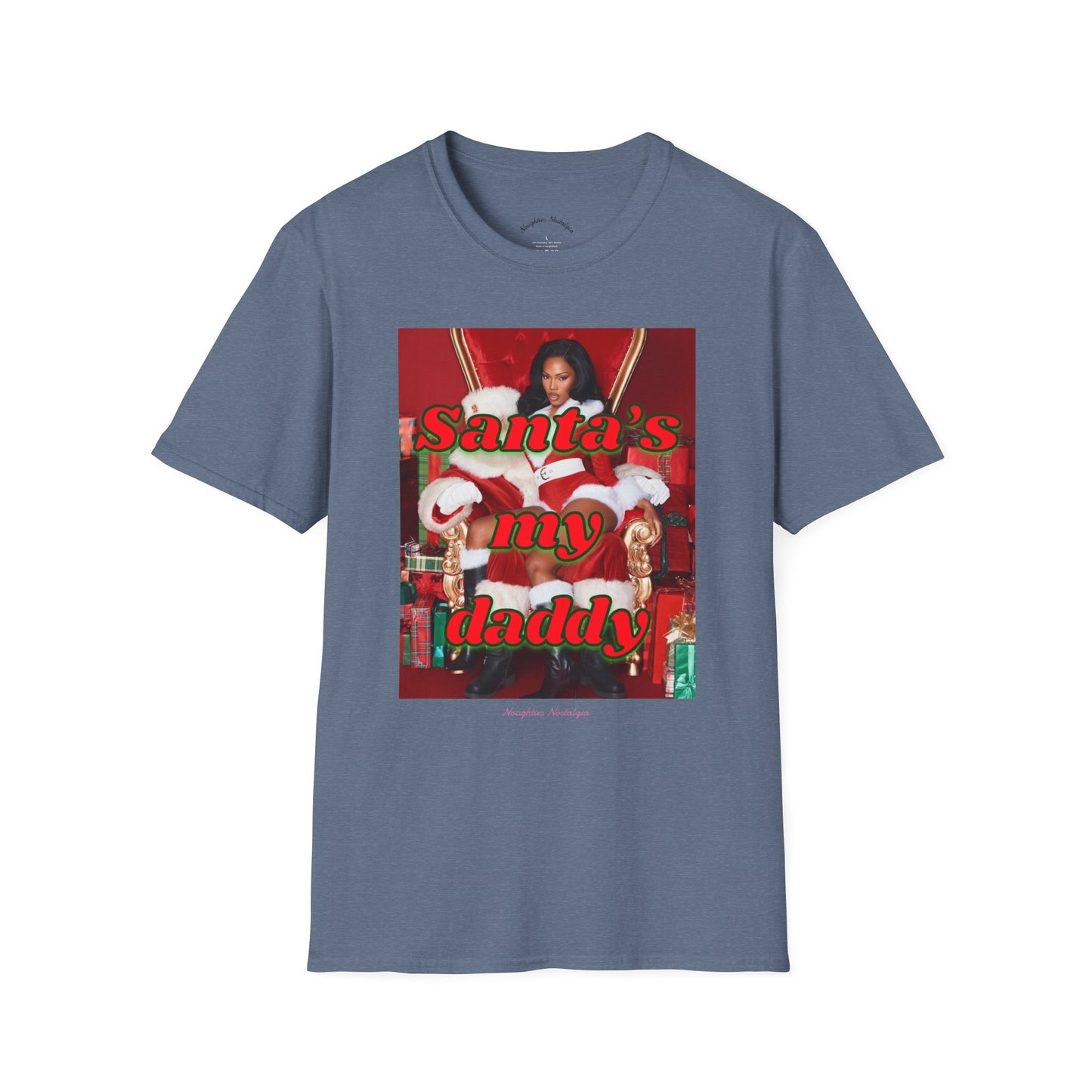 “SANTA’S MY DADDY” Unisex Statement Tee