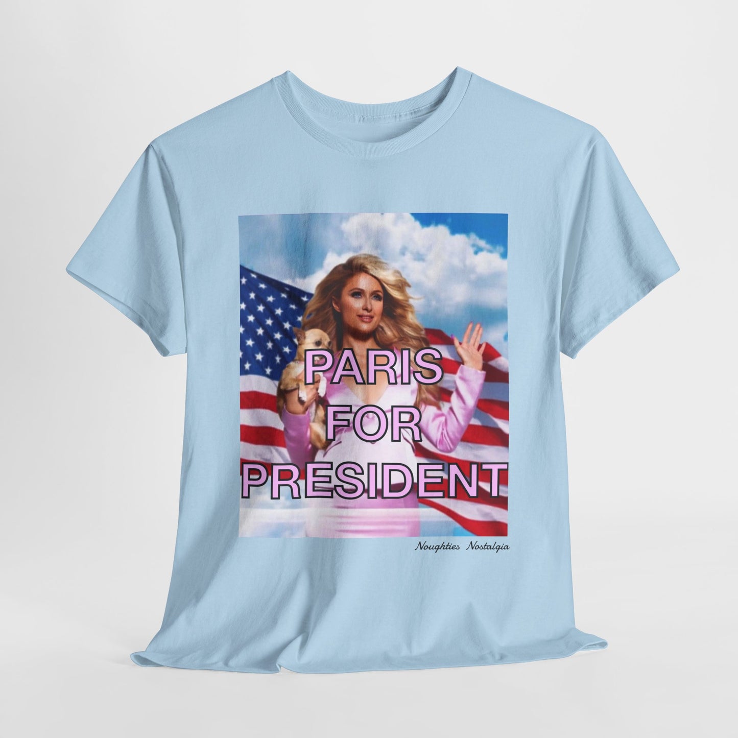 “PARIS FOR PRESIDENT" Unisex Cotton Tee