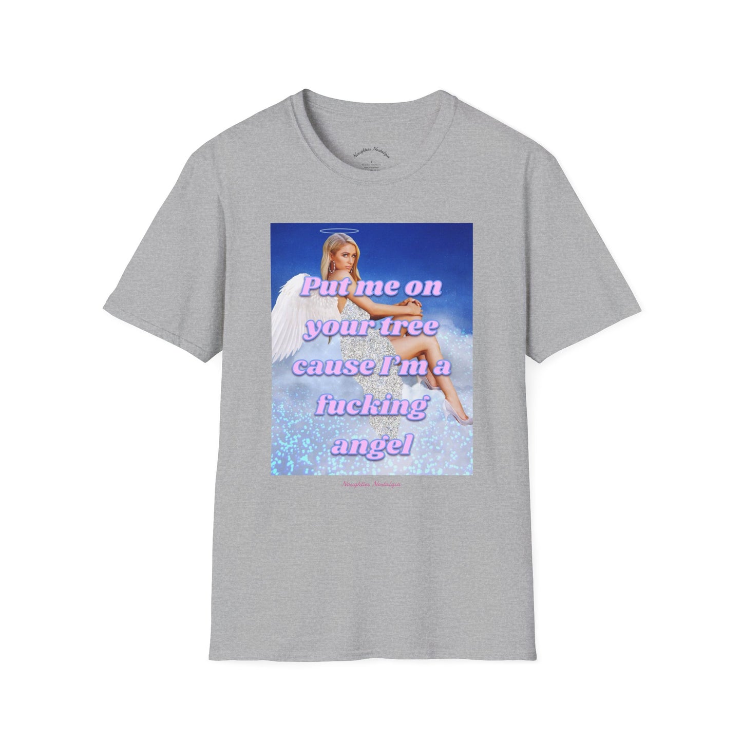 “I’M A FUCKING ANGEL” Unisex Statement Tee