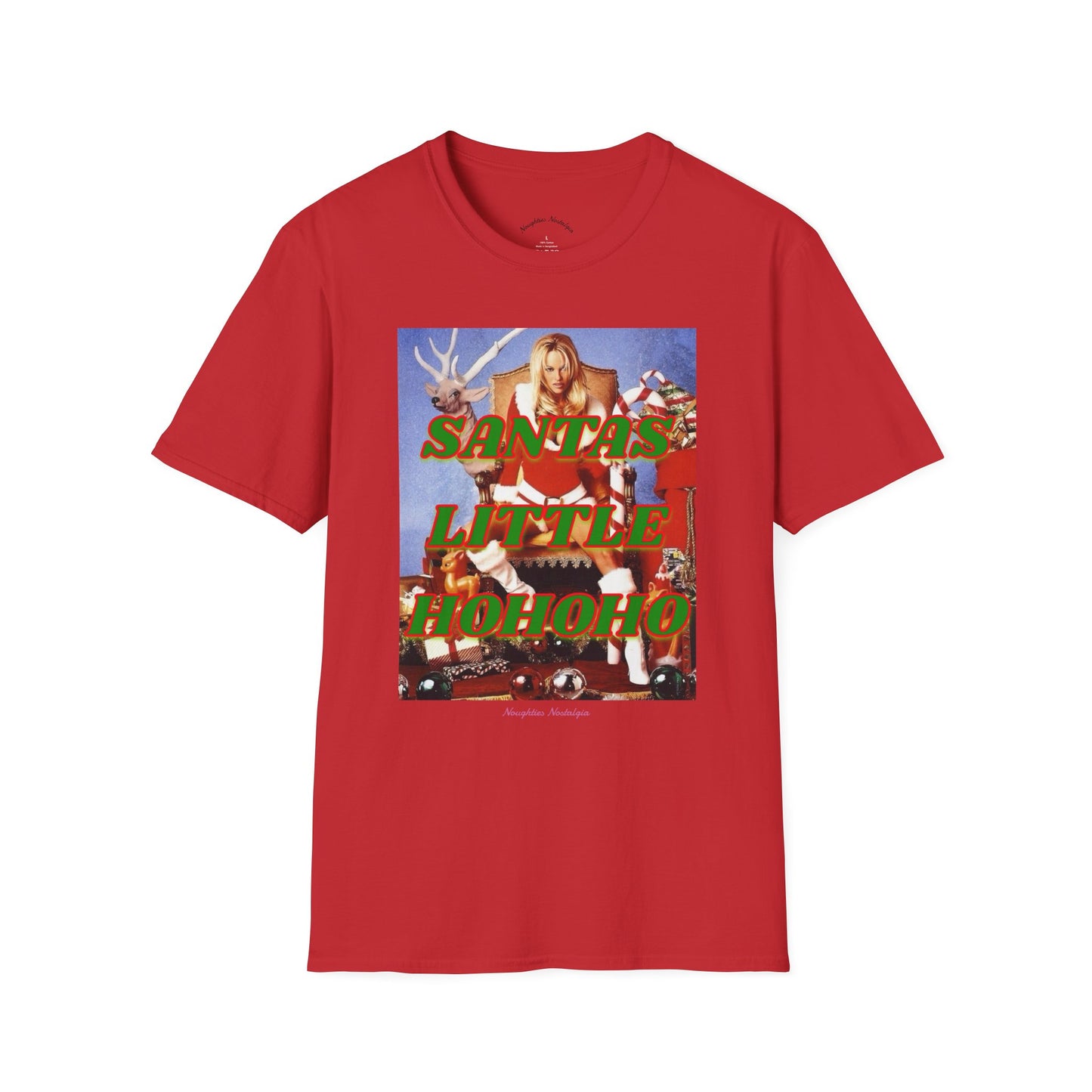 “SANTAS LITTLE HOHOHO” Unisex Statement Tee