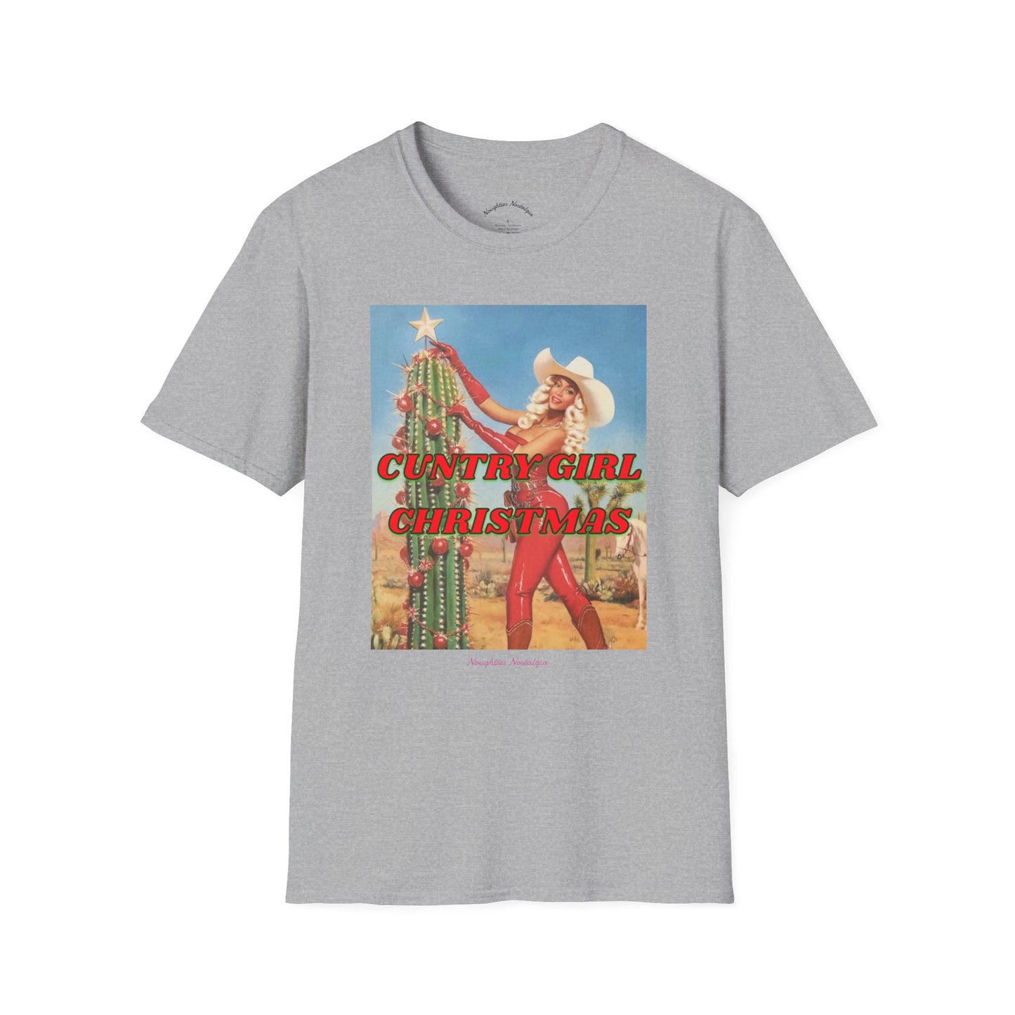 “CUNTRY GIRL CHRISTMAS” Unisex Statement Tee