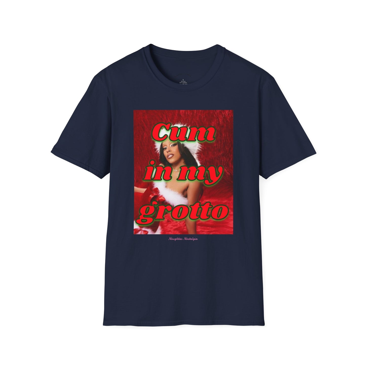 “CUM IN SMY GROTTO” Unisex Statement Tee