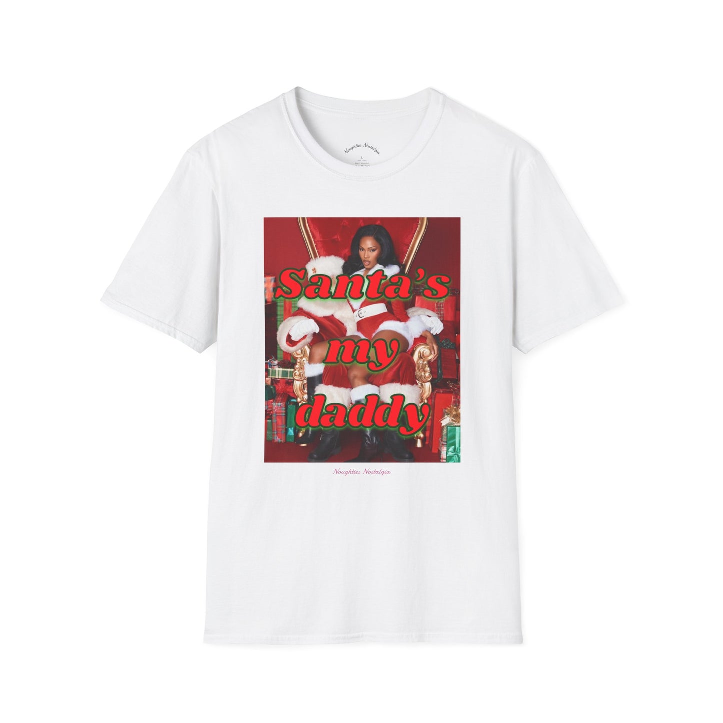 “SANTA’S MY DADDY” Unisex Statement Tee