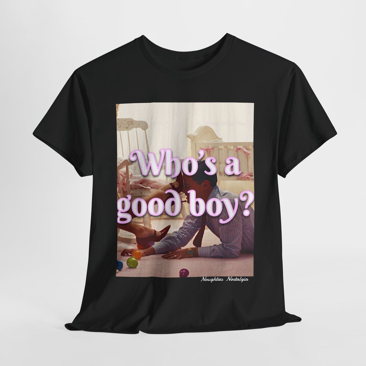 “Who’s a good boy?" Unisex Cotton Tee