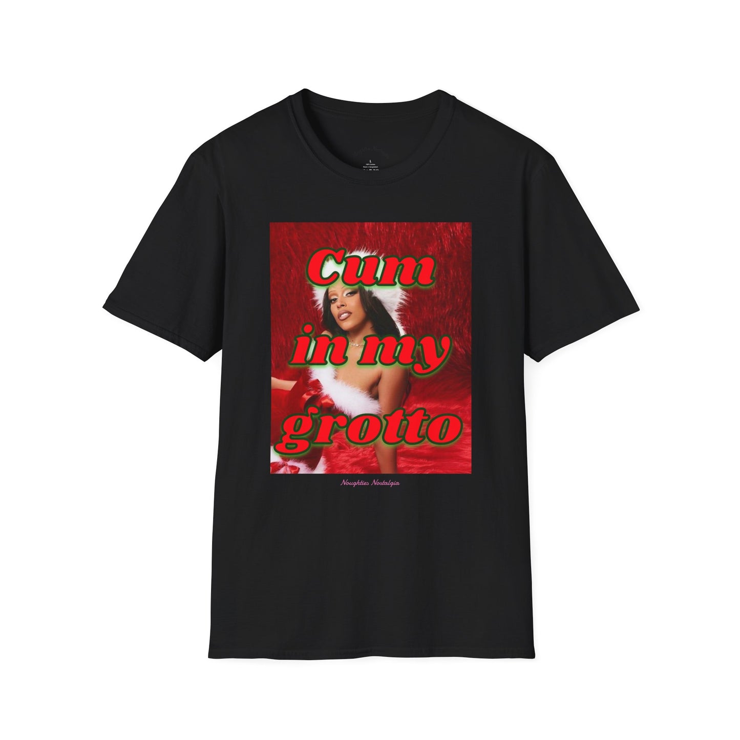 “CUM IN SMY GROTTO” Unisex Statement Tee