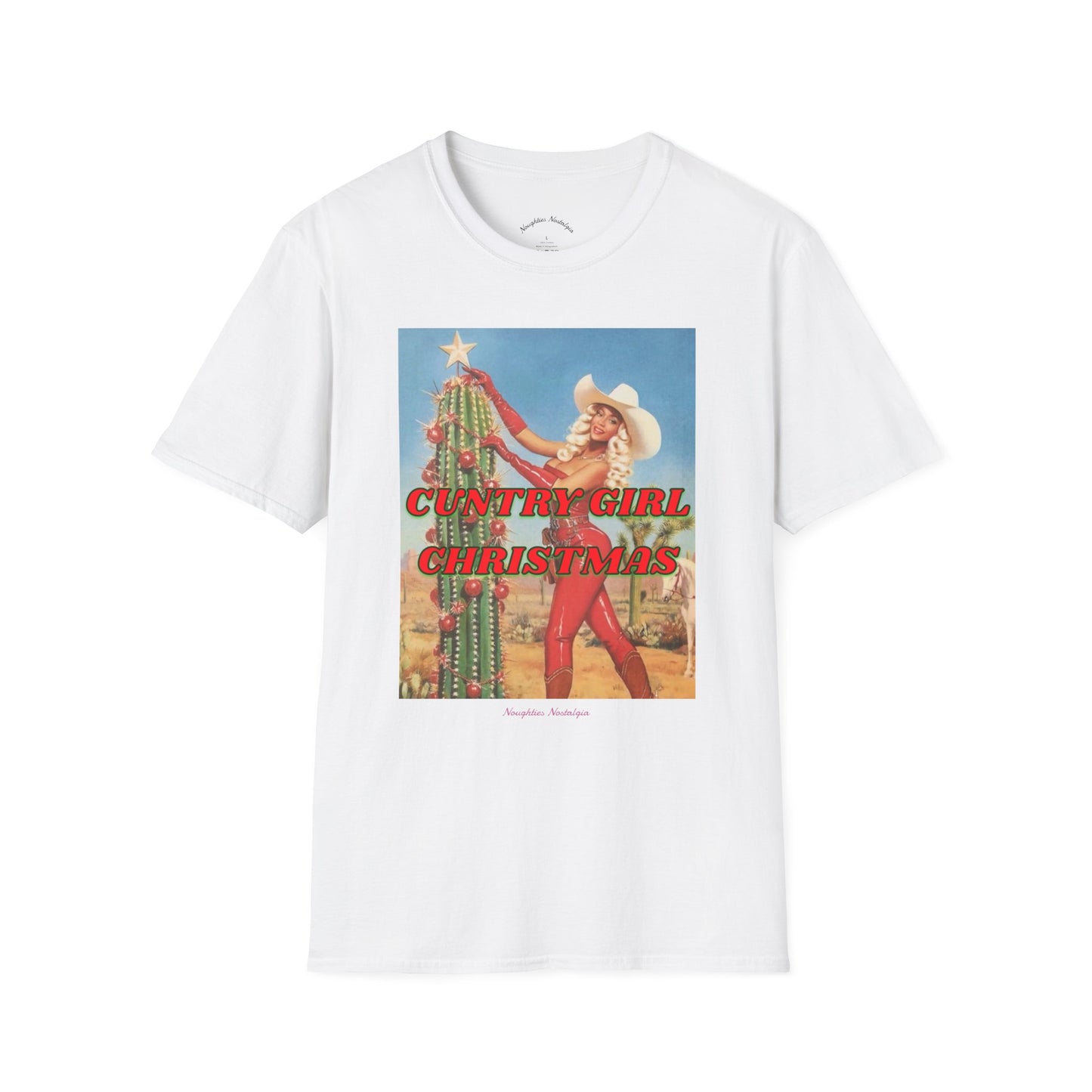 “CUNTRY GIRL CHRISTMAS” Unisex Statement Tee