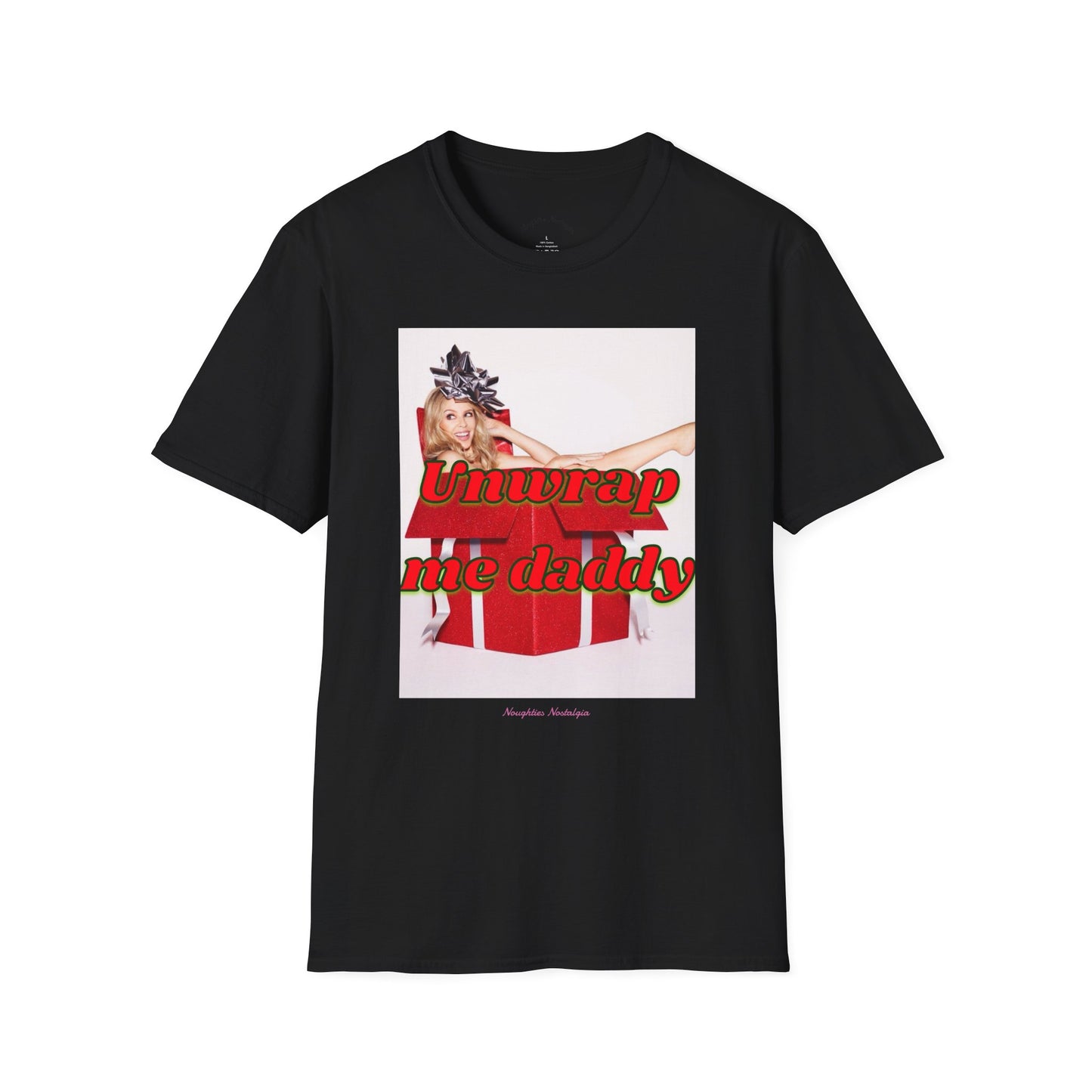 “UNWRAP ME DADDY” Unisex Statement Tee