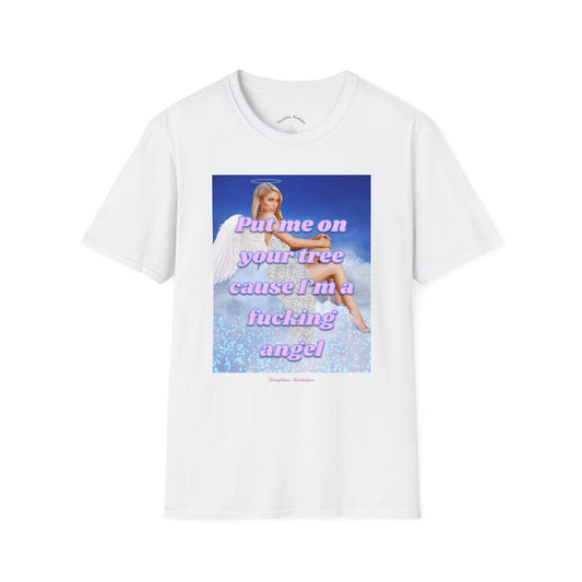“I’M A FUCKING ANGEL” Unisex Statement Tee