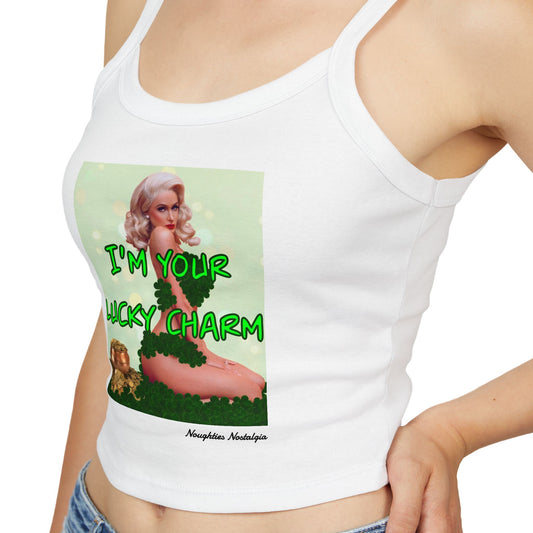 “I’m your Lucky Charm” Spaghetti Strap Tank Top