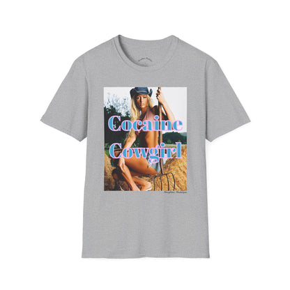 “C*CAINE COWGIRL" Unisex Statement Tee