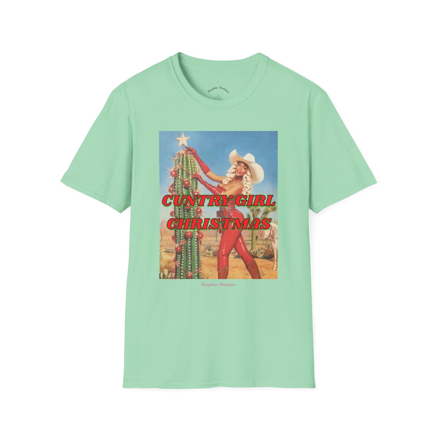 “CUNTRY GIRL CHRISTMAS” Unisex Statement Tee