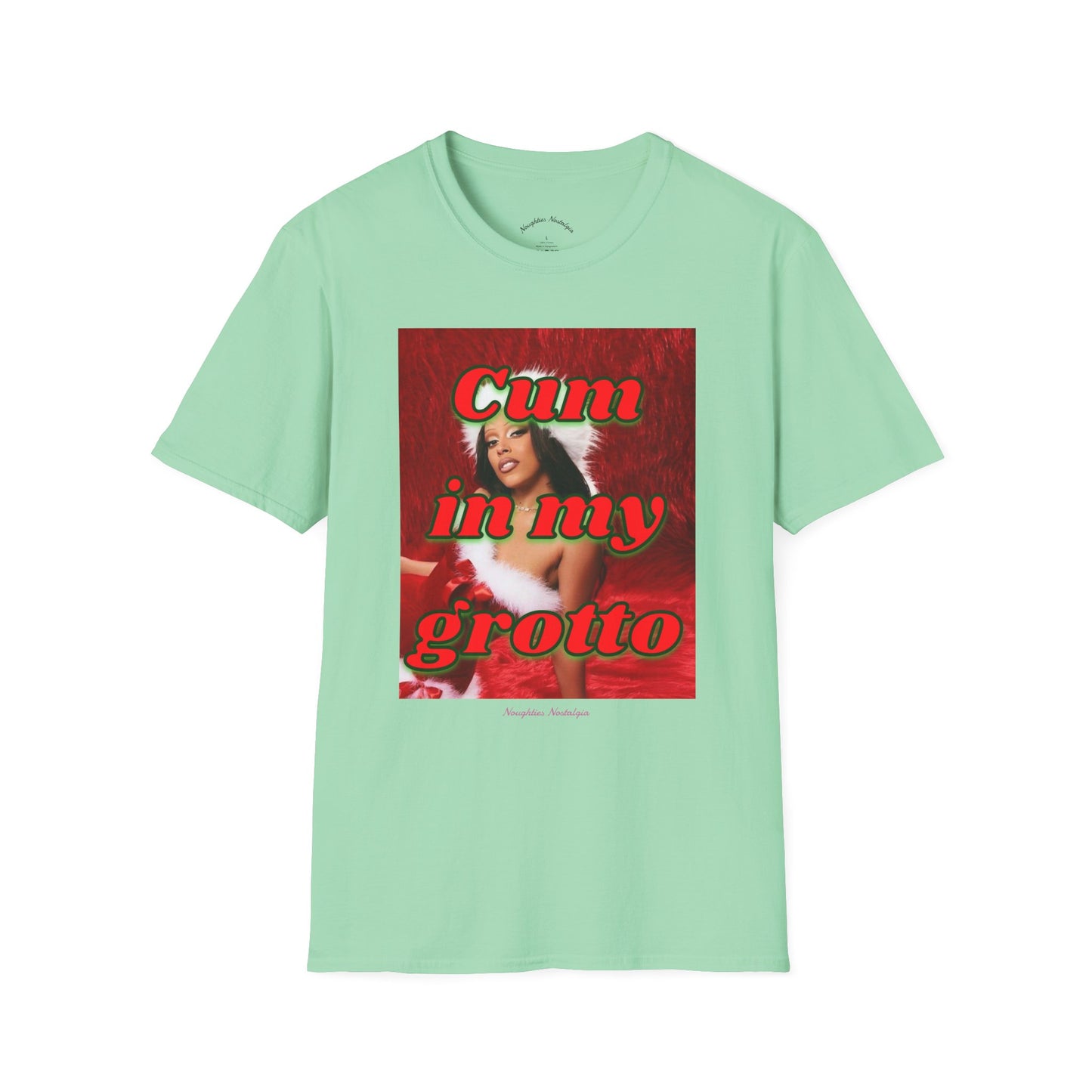 “CUM IN SMY GROTTO” Unisex Statement Tee