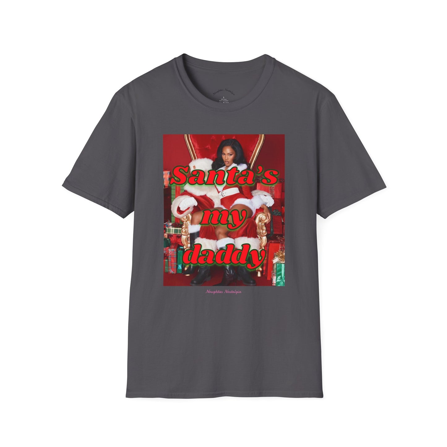 “SANTA’S MY DADDY” Unisex Statement Tee